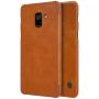 Nillkin Qin Series Leather case for Samsung Galaxy A8 Plus (2018) order from official NILLKIN store